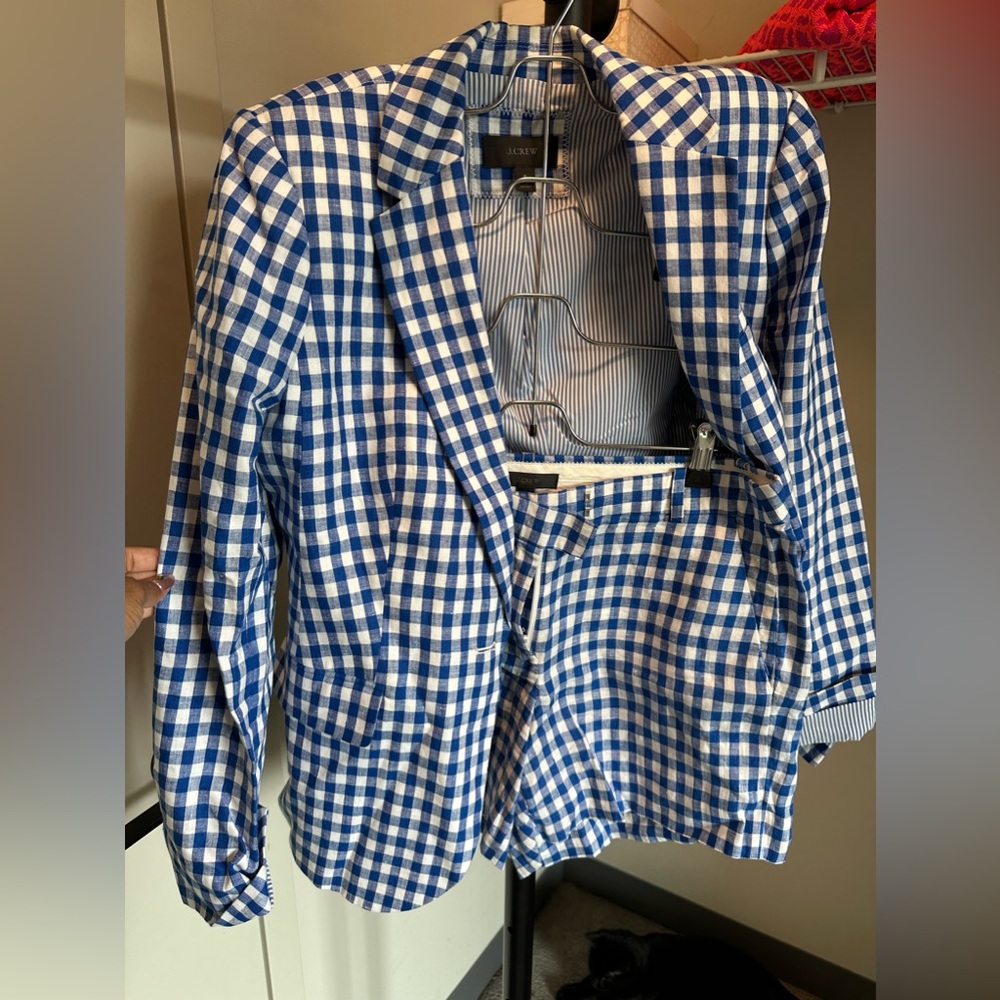 J Crew Blazer & Short Set